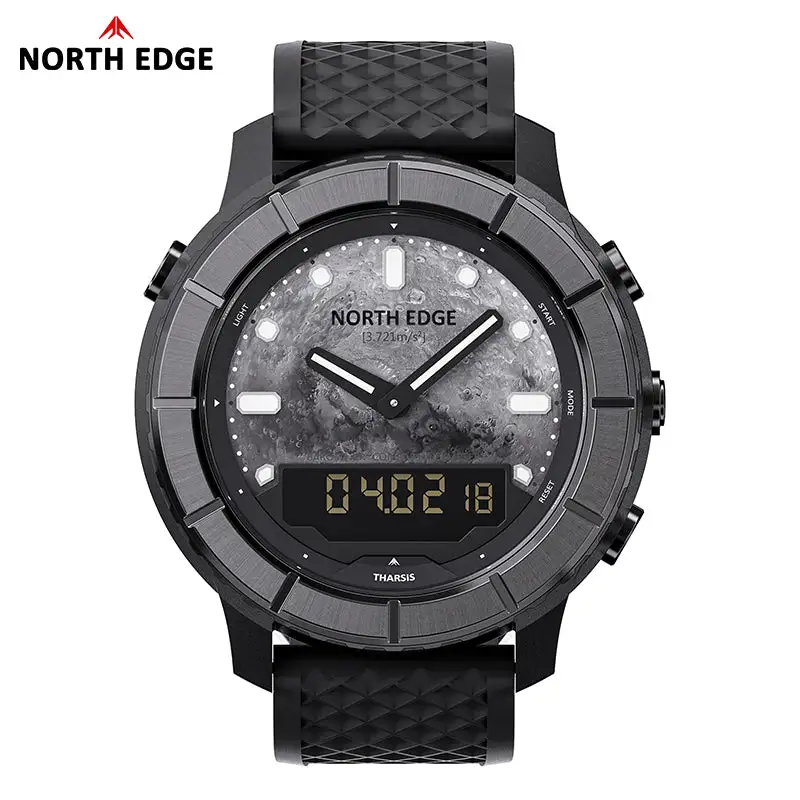 North Edge Compass Altimeter Barometer 50M Waterproof Outdoor Watch THARSIS