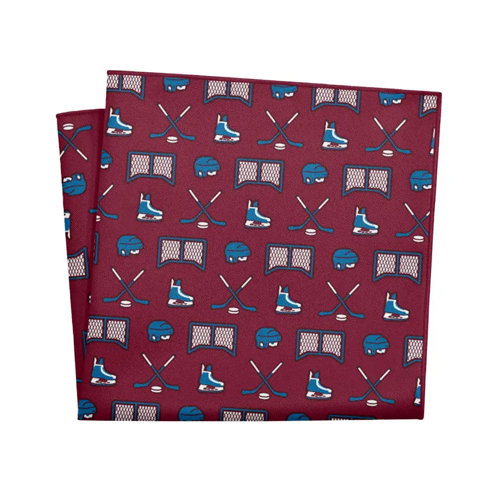 Timeless Neat Hobby Motif Sports Motif Pocket Square