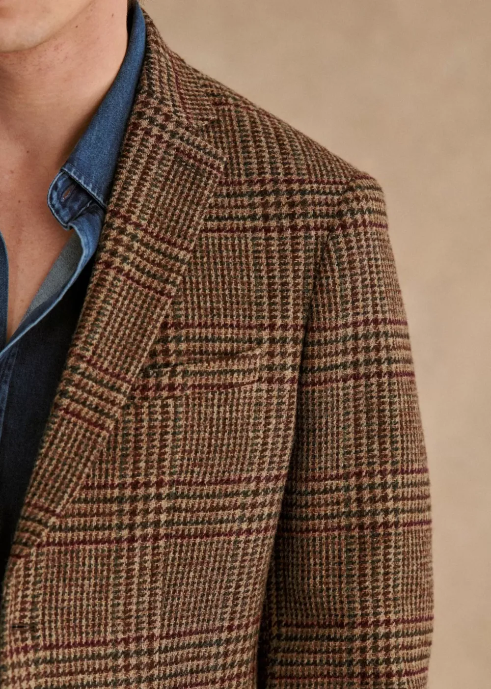 Classic Notched Collar Jacket
