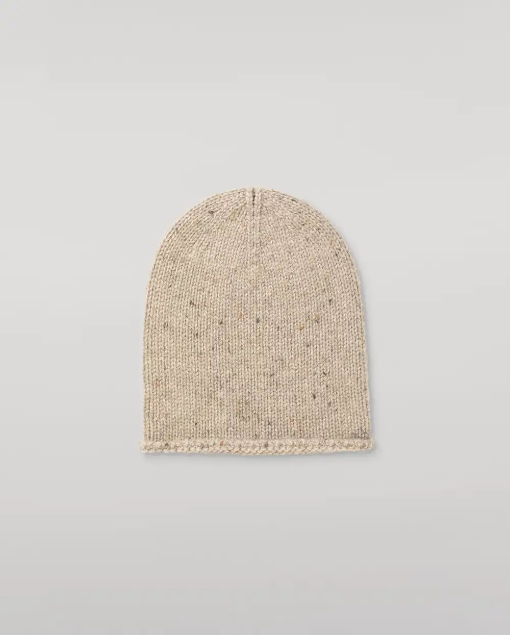 Women's Donegal Texture Cashmere Beanie
