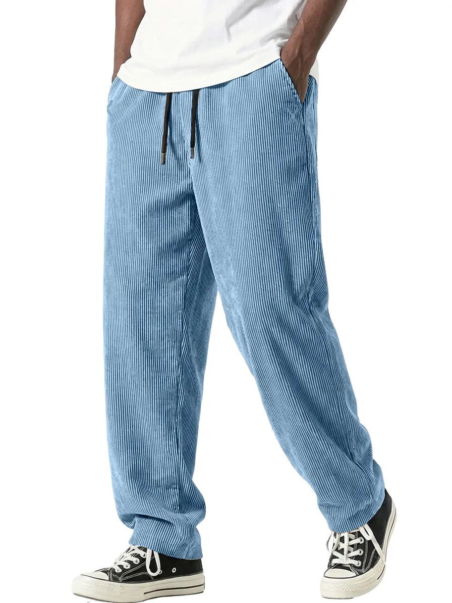 Tailored Corduroy Utility Pocket Pants