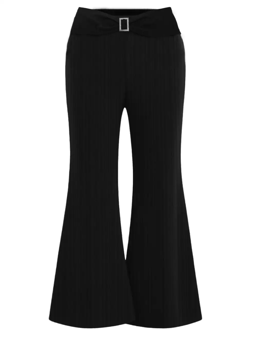 Plus Size High Waisted Flare Pants