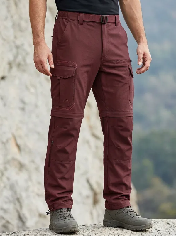Men's Outdoor Hiking Tactical Multi-Pocket Cargo Pants