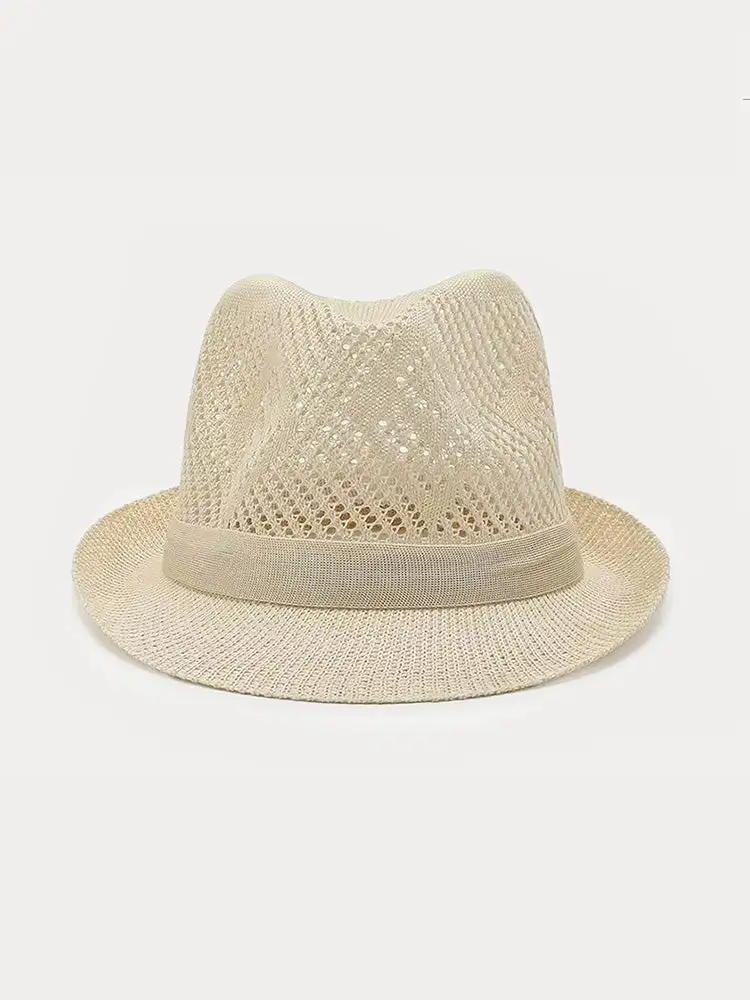 Vintage Upturned Brim Summer Trilby