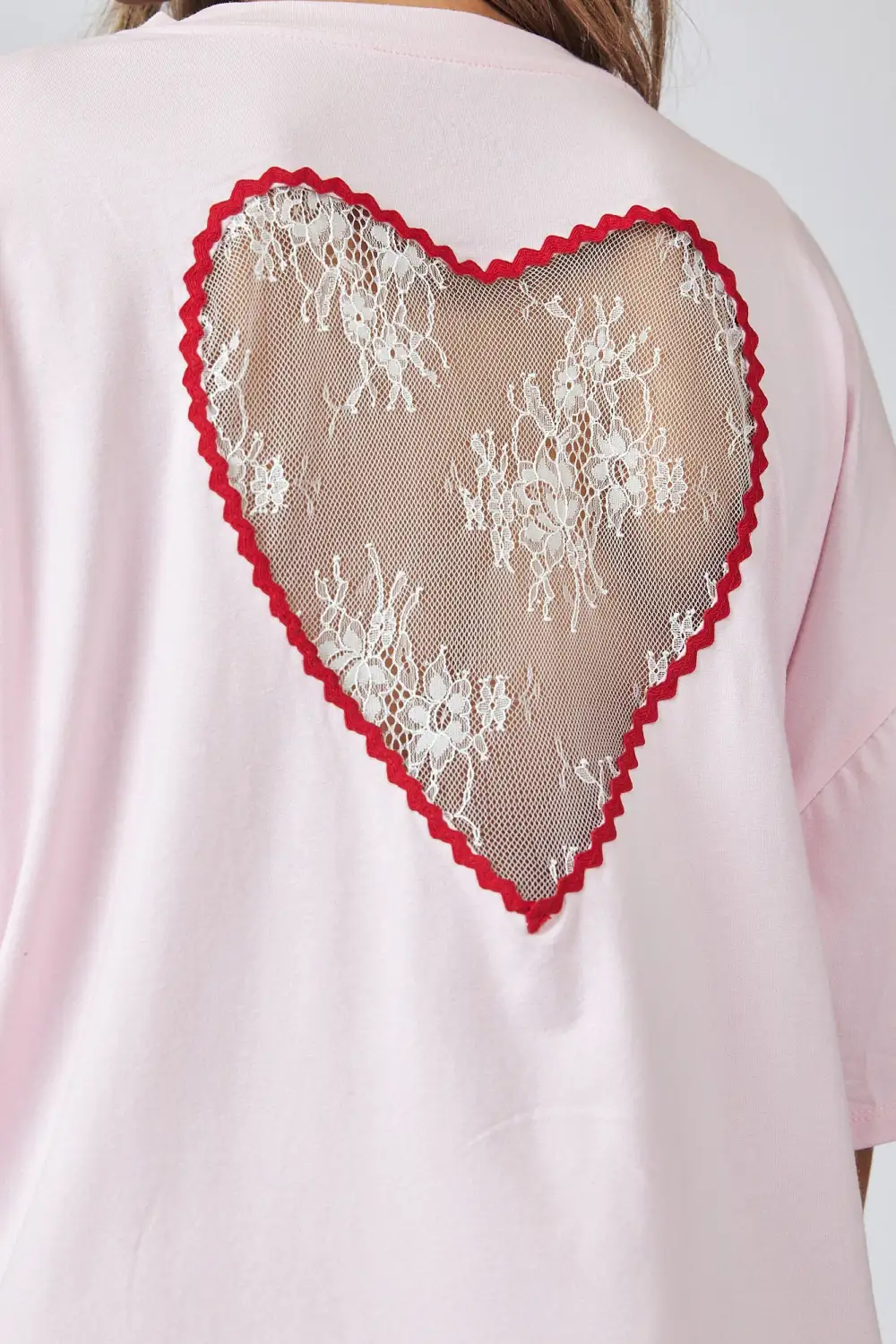 Heart Back Layered T-Shirt