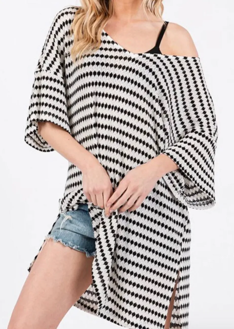 Relaxed Oversized Cover Up