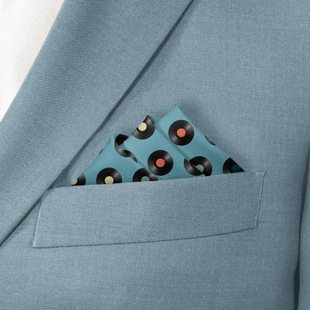 Smart Timeless Dotted Retro Pocket Square