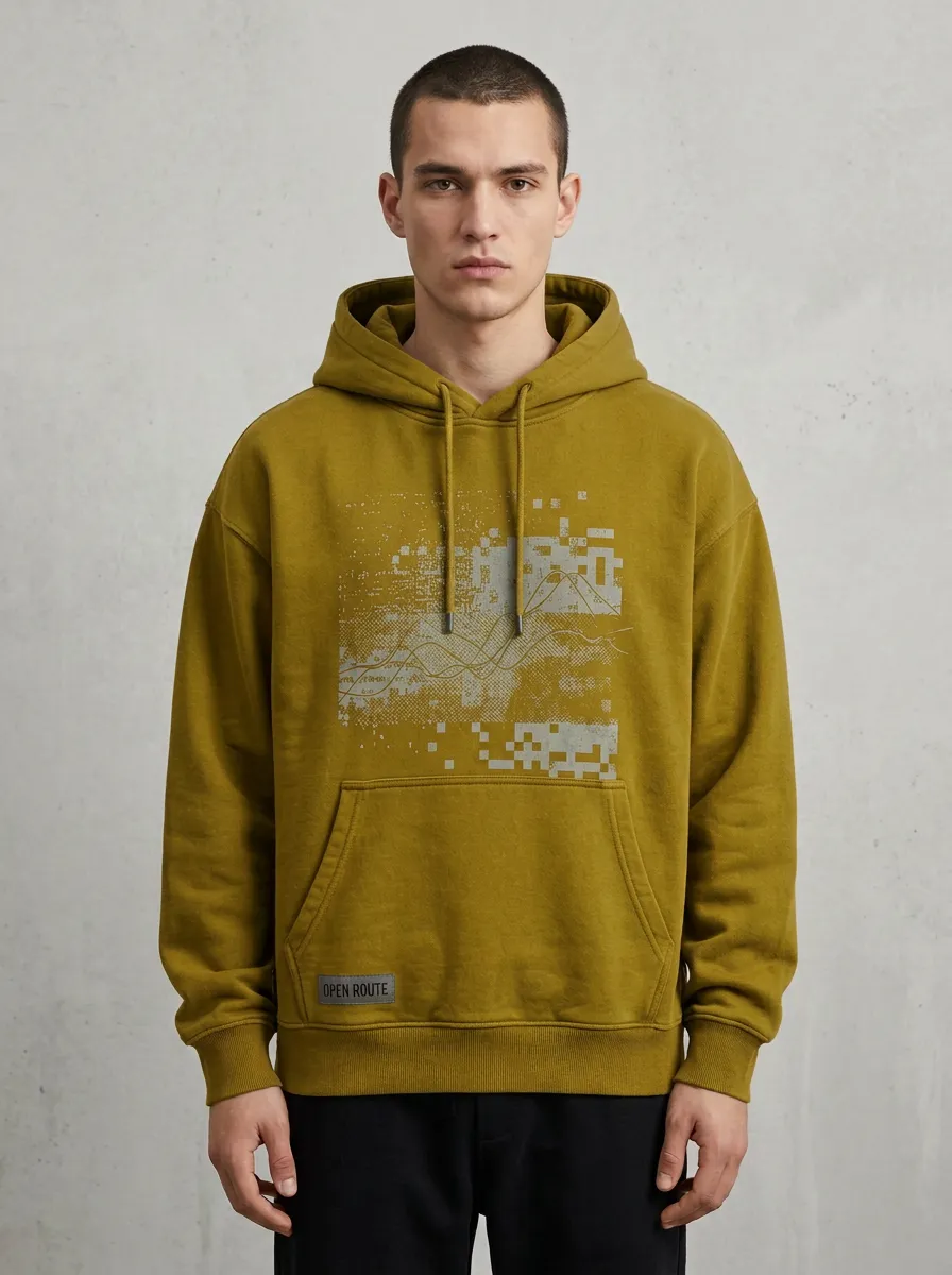 Mountain Men's Graphic Hoodie
