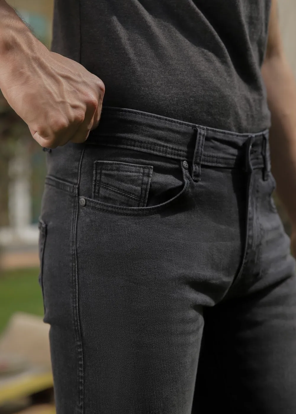 Straight-Leg Formal Everyday Jeans