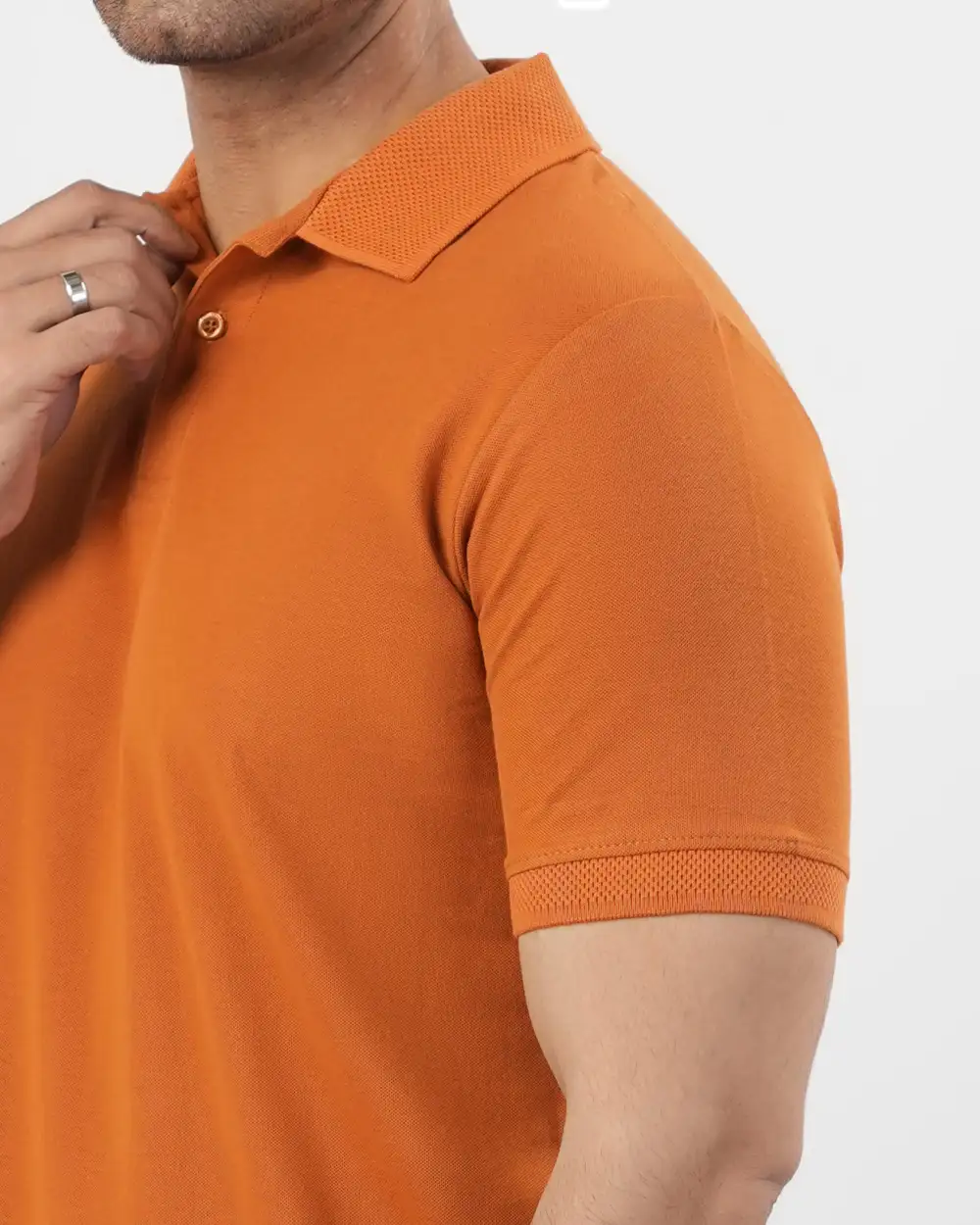 Men's Clean Breathable Polo T-Shirt