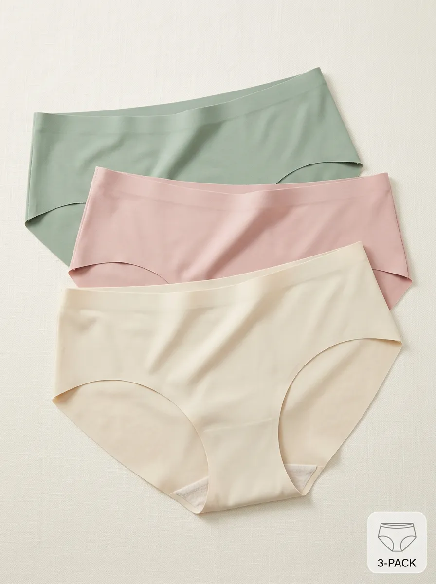 Soft Everyday Three Pack Panties