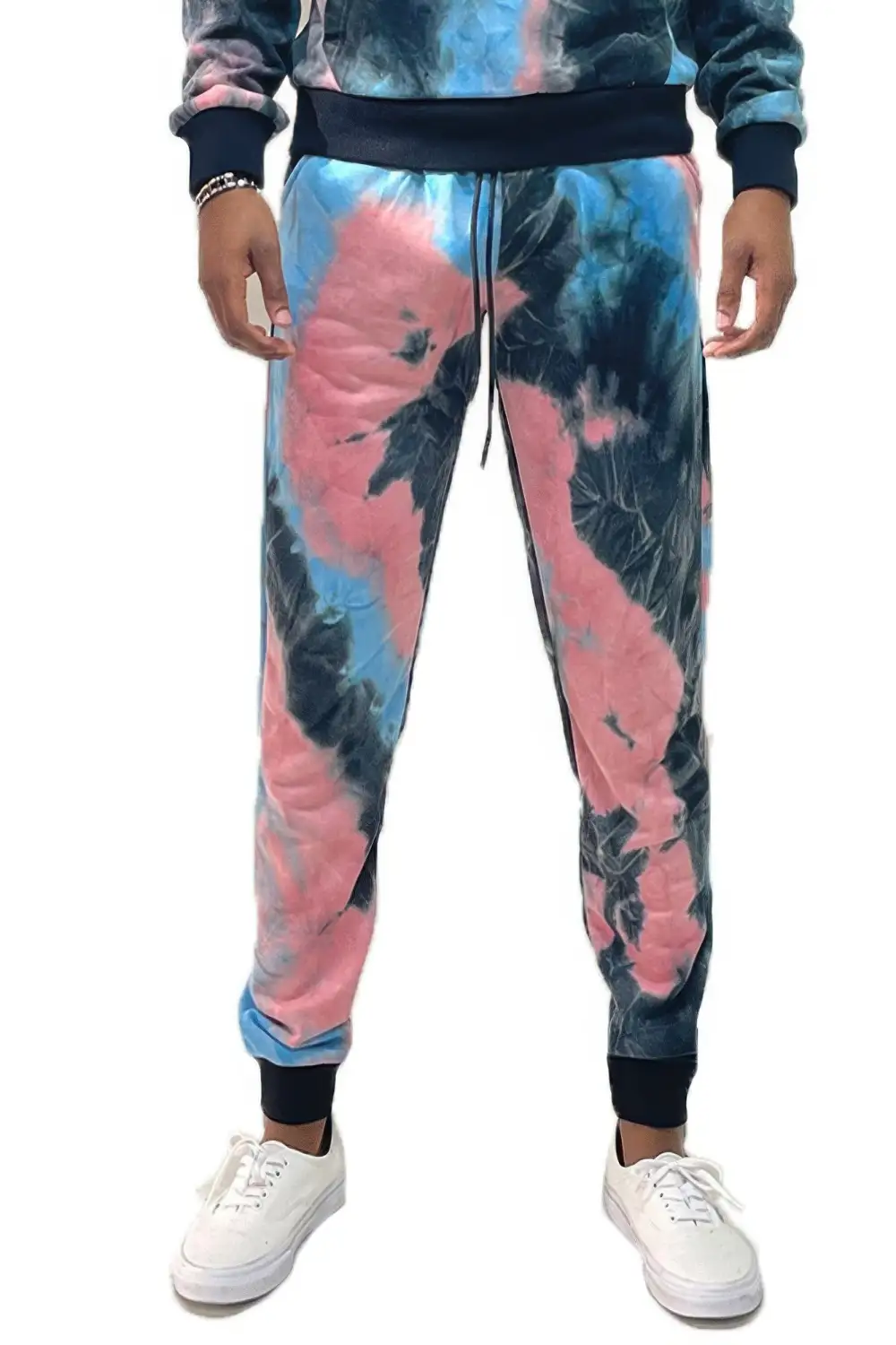 Cotton Tie Dye Sweat Pants