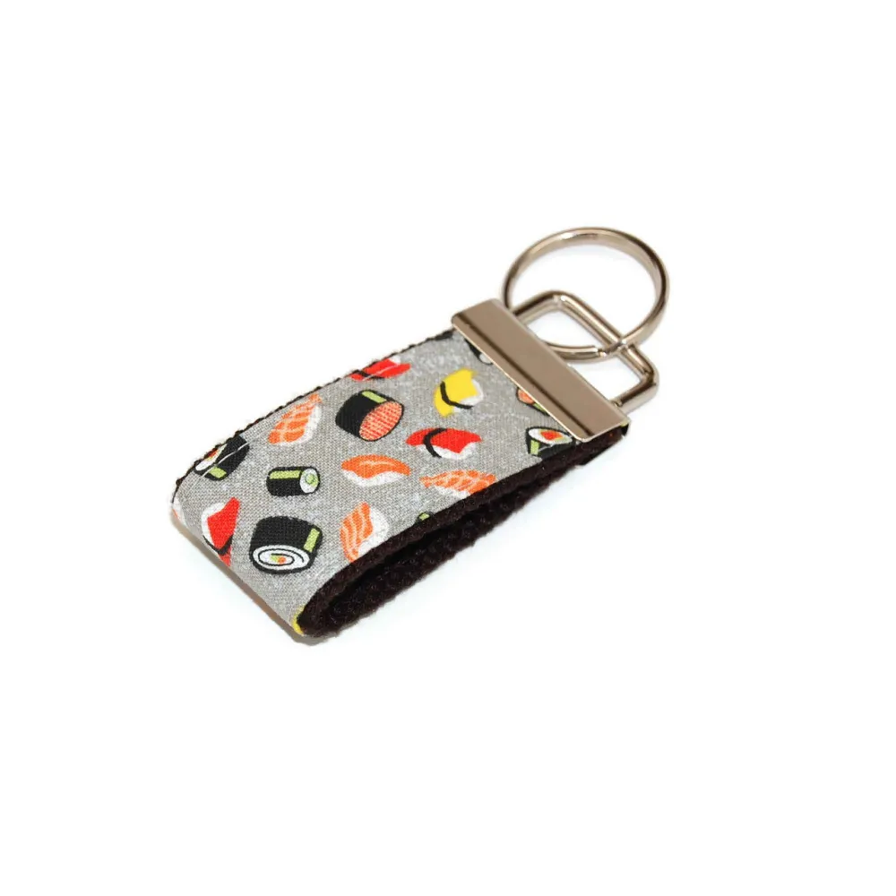 Sushi Graphic Keychain