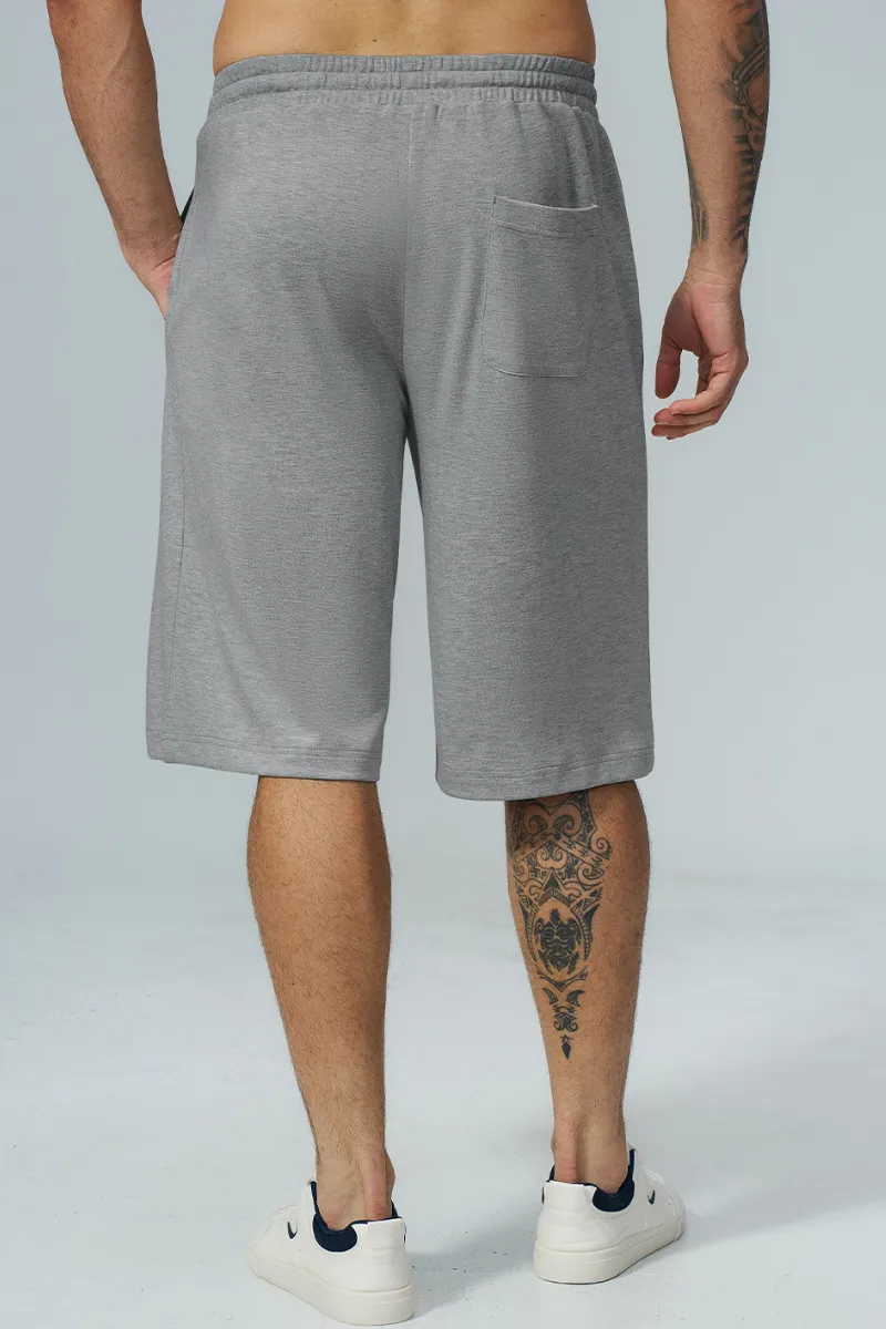 Breathable Drawstring Relaxed Fit Athletic Shorts