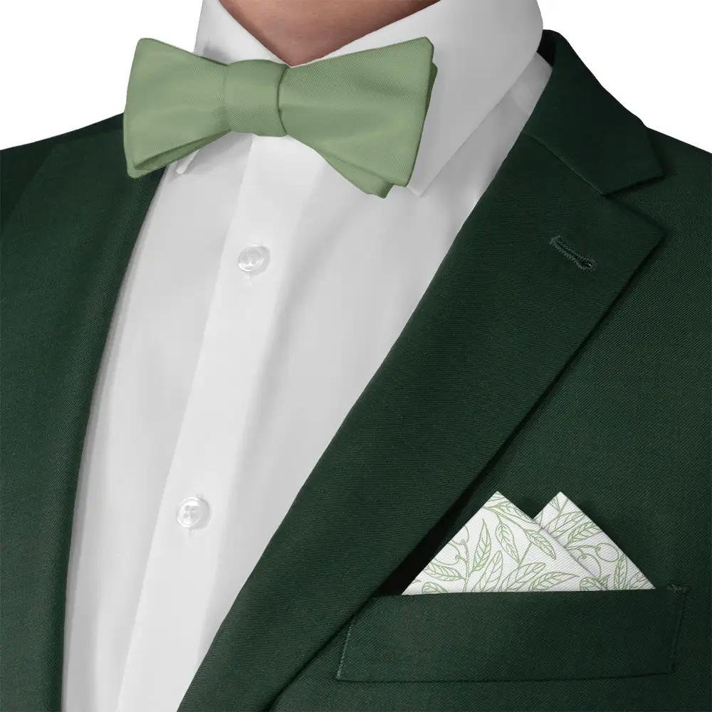 Understated Timeless Floral Pocket Square