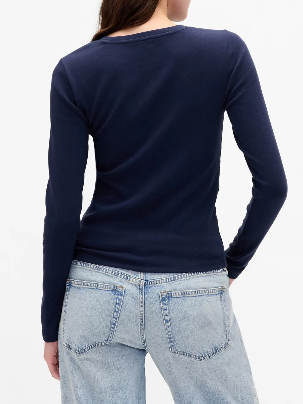 Elastic Long Sleeved T-Shirt