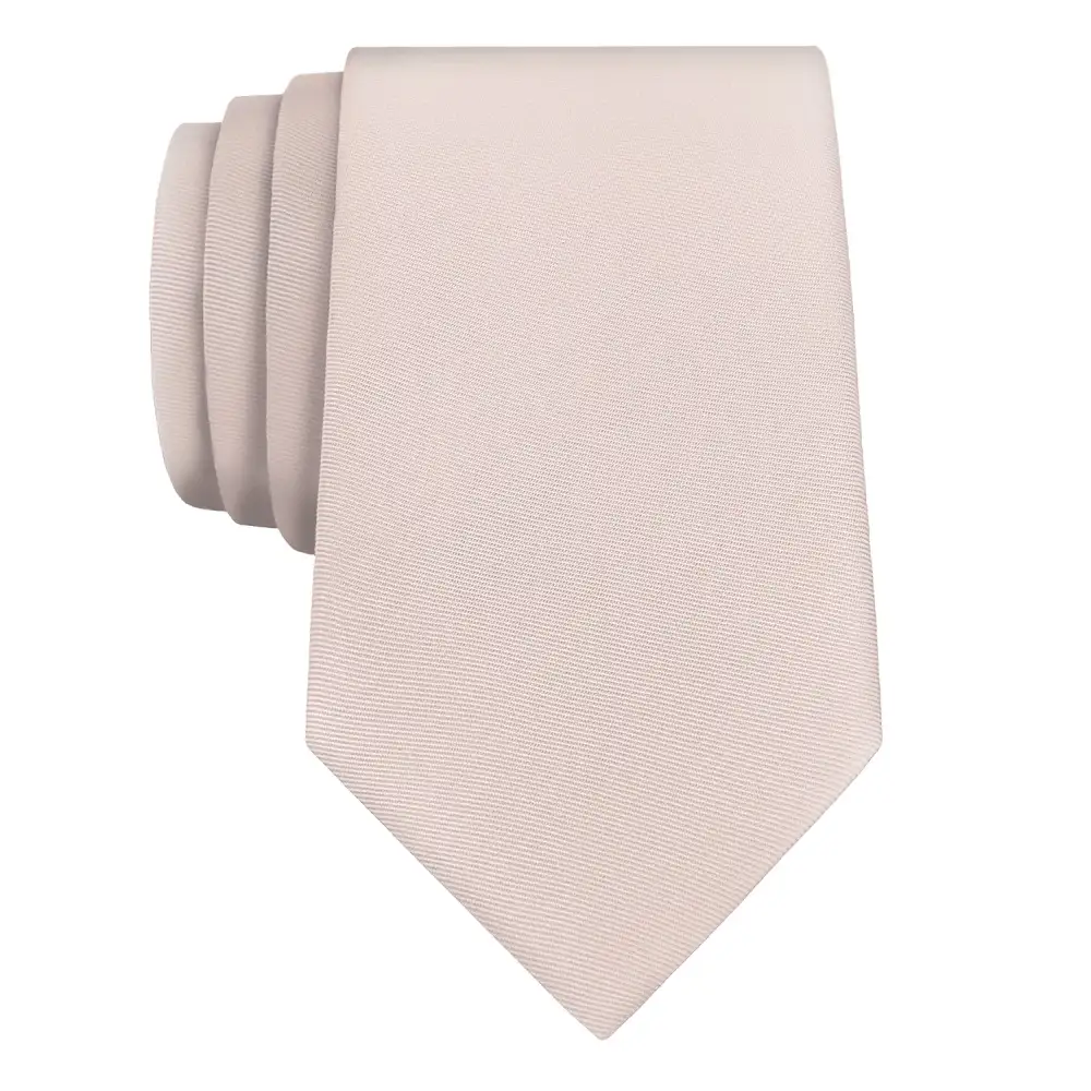 Artful Solid Arrangement Necktie
