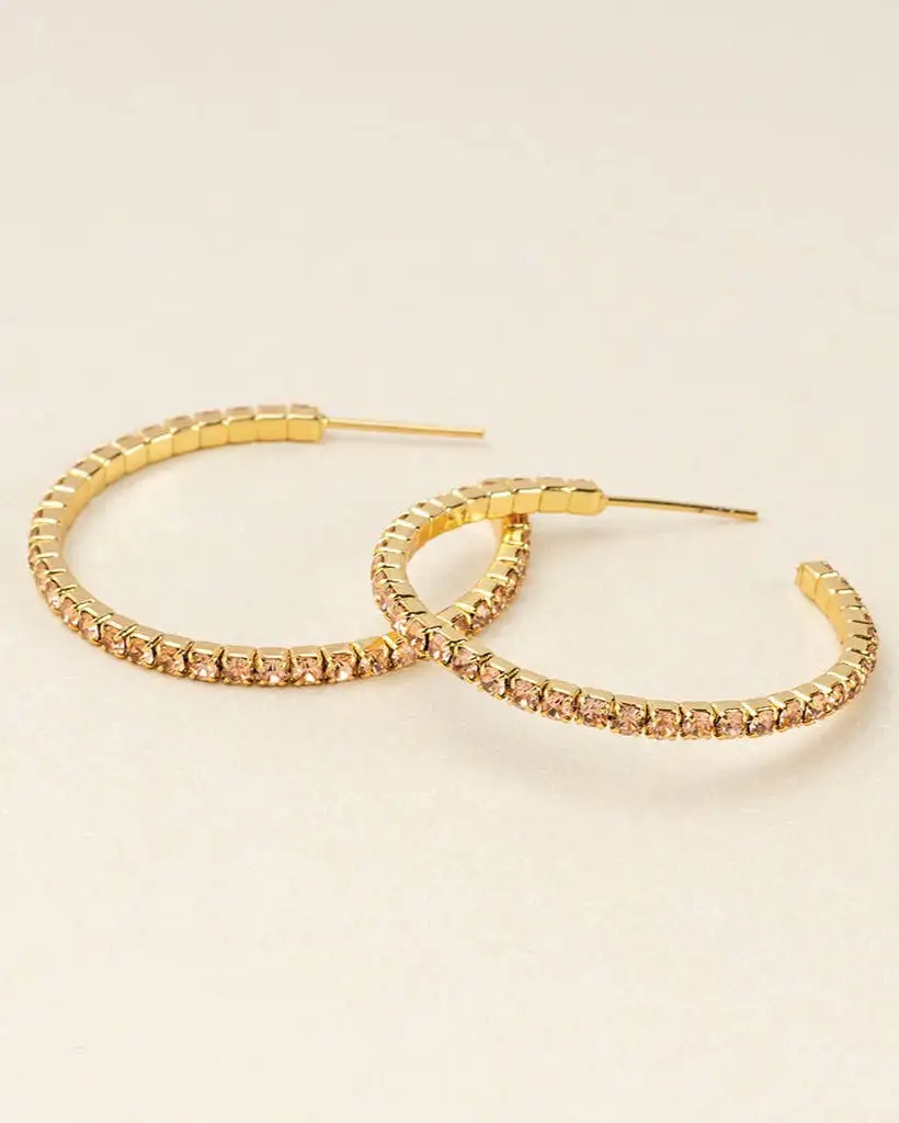 Refined Layered Hoop Earrings