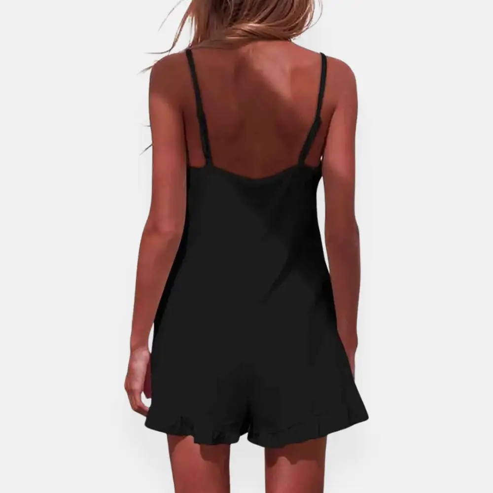 Tapered Easy Fit One Piece Jumpsuit