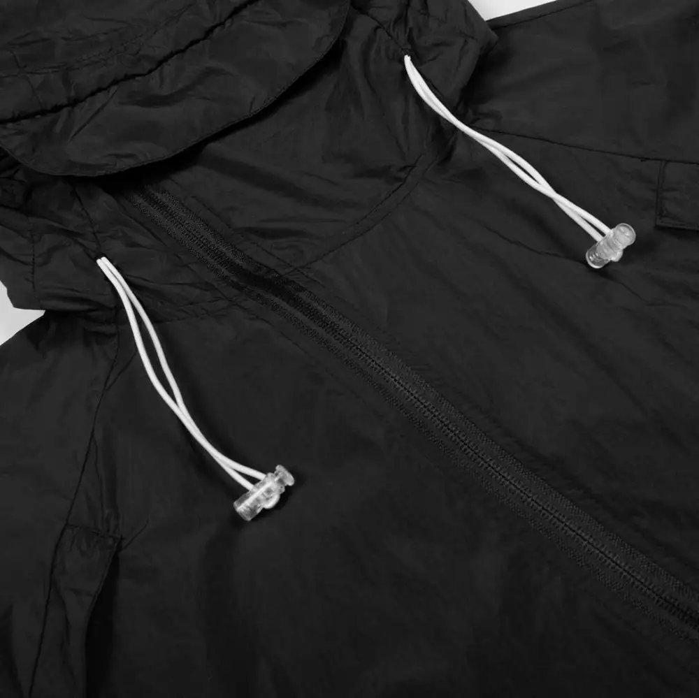 Face Cover Hooded Jacket