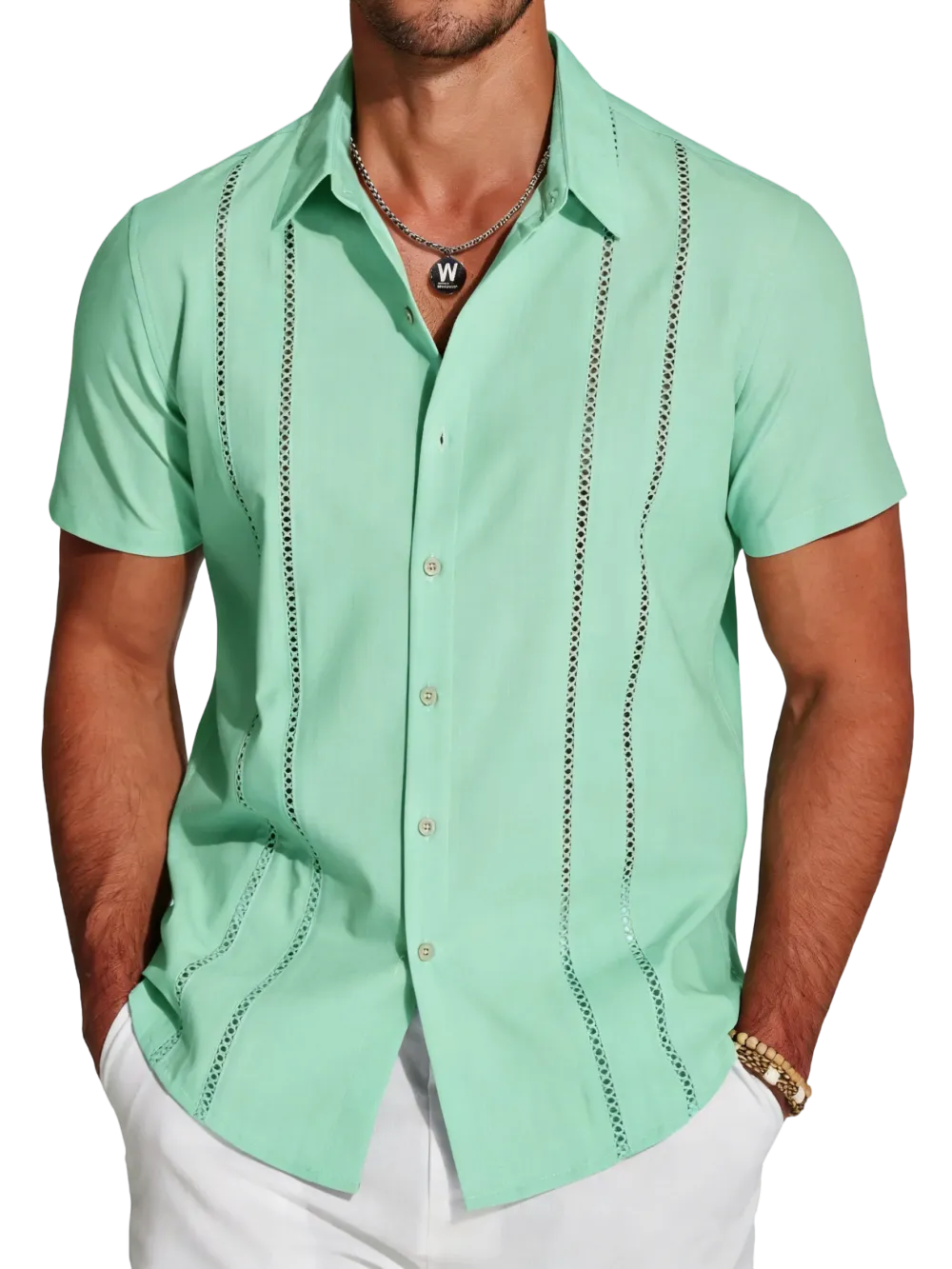 🛒 90% OFF NOW!2026 New Men'S Cuban Guillabella Shirt