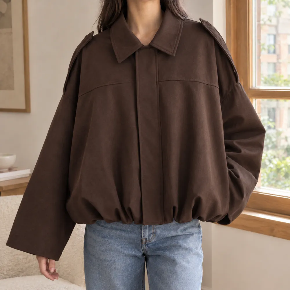 Pointed Collar Jacket