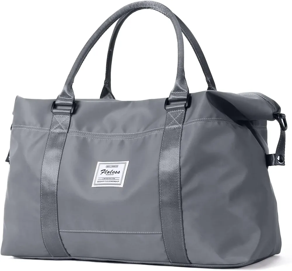 Travel Duffel Bag, Carry On Overnight Weekender Bags for Women