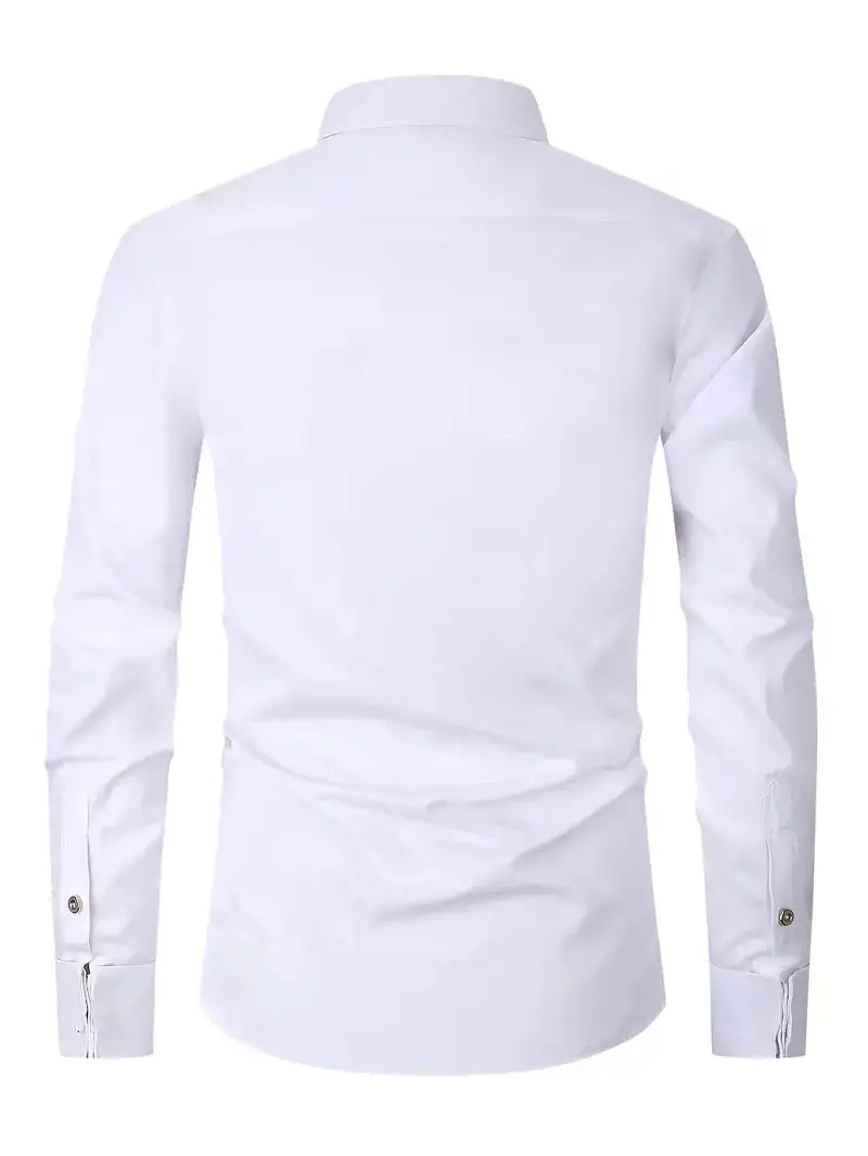 Textured Refined Everyday Casual Shirt