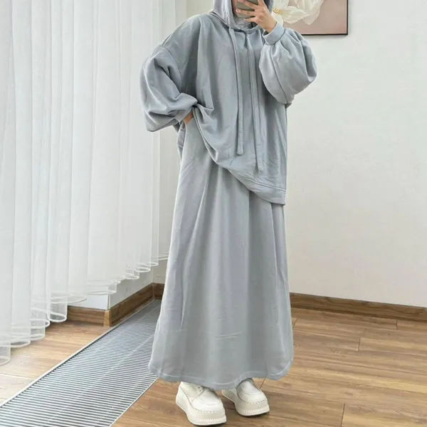 Polished Flowing Modest Maxi Dress