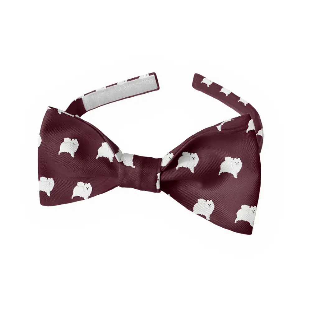 Pomeranian Pattern Bow Tie