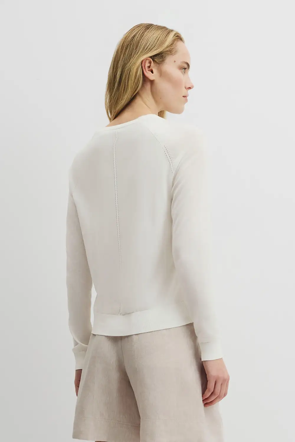 Women's Classic Pointelle Cardigan