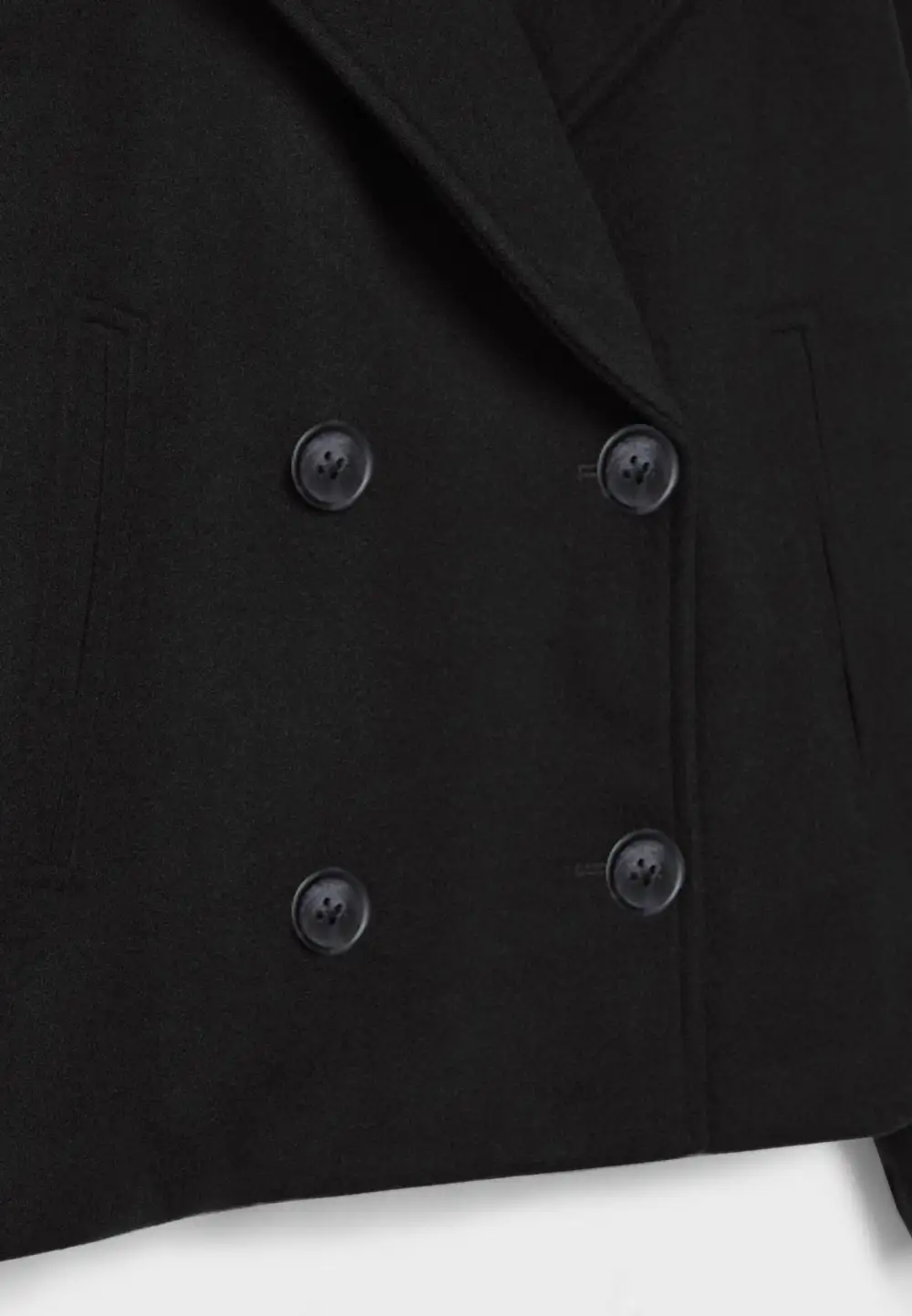  Double Breasted Cropped Jacket