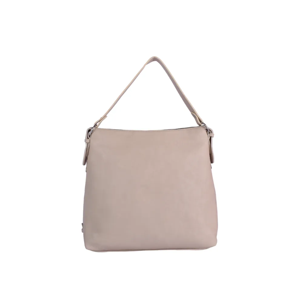 Refined Leather Shoulder Bag