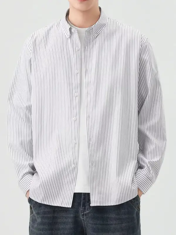 Button Down Striped Shirt