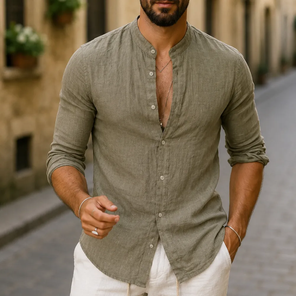 Linen Breathable Casual Shirt