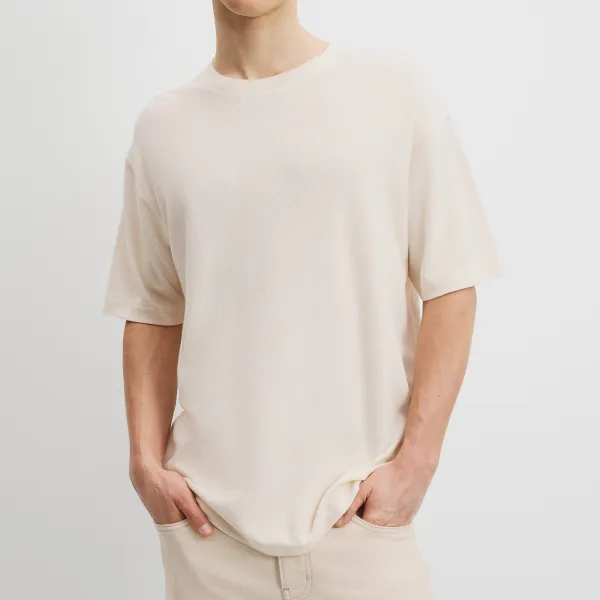 Men's Classic Textured T-Shirt