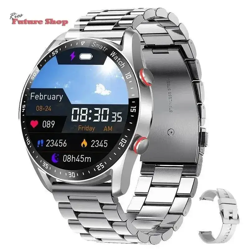 HW20 Smart Watch Business Stainless Steel