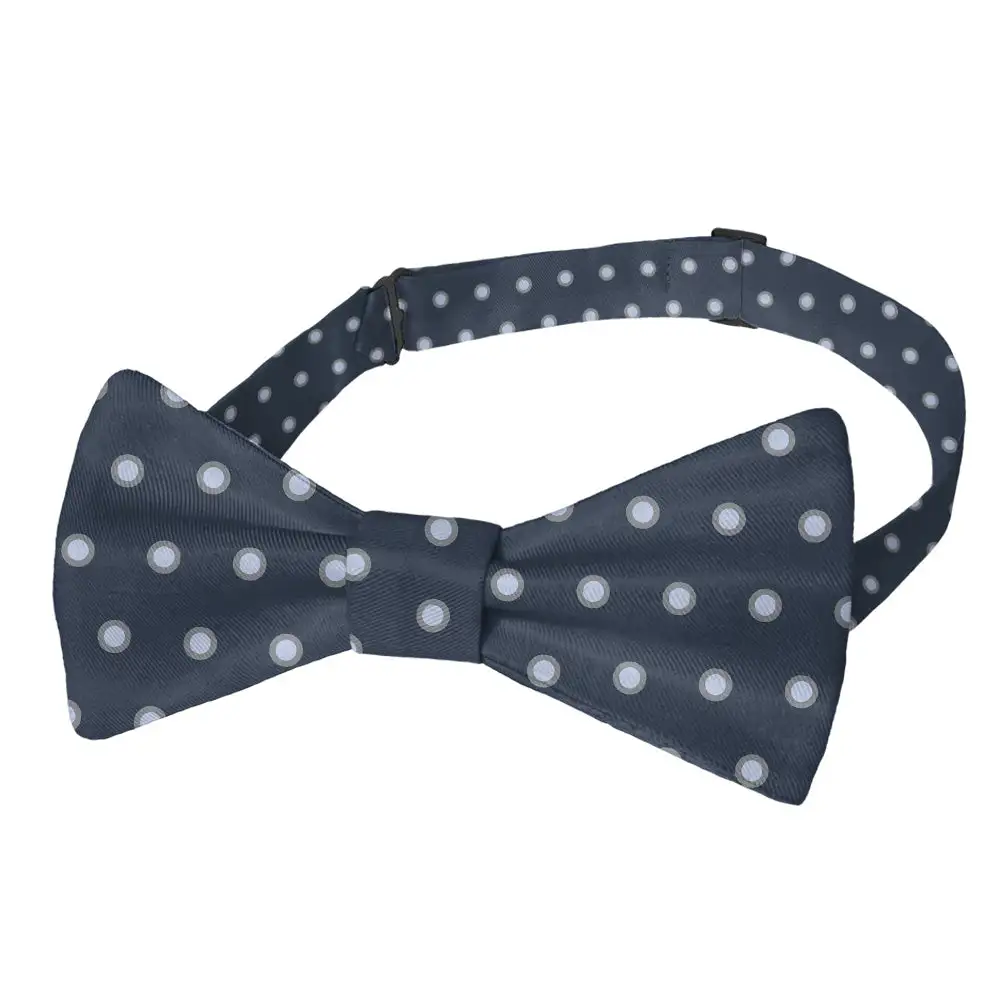 Refined Dots Motif Bow Tie