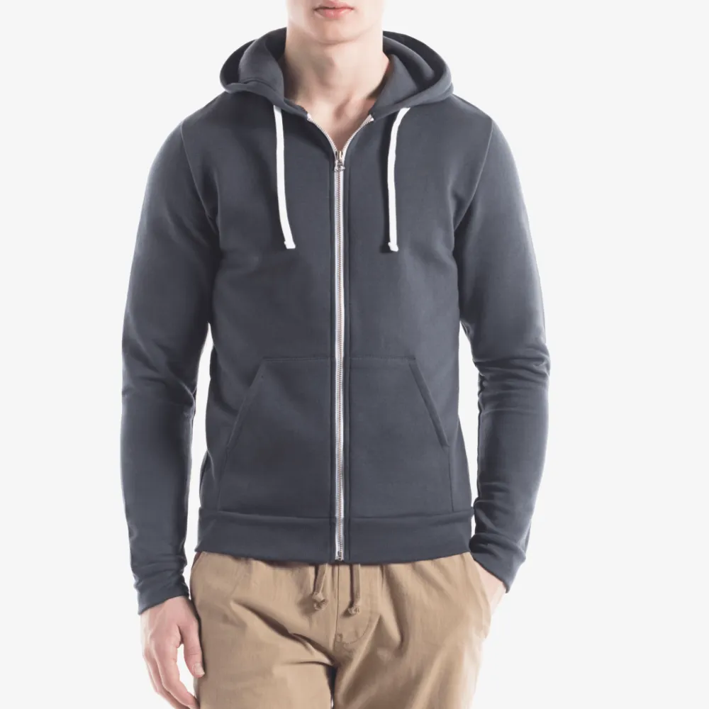 Slim-Fit Full-Zip Hooded Sweatshirt