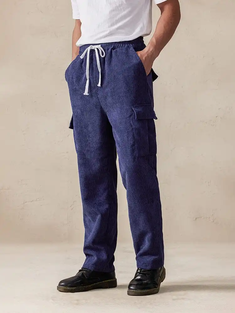 Streetwear Corduroy Pants
