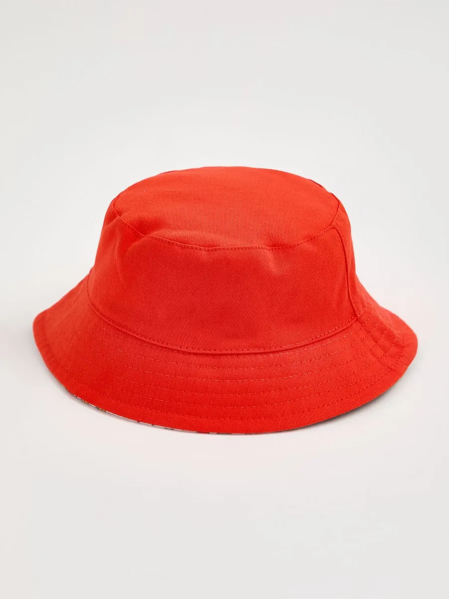 Red Reversible Car Sunhat