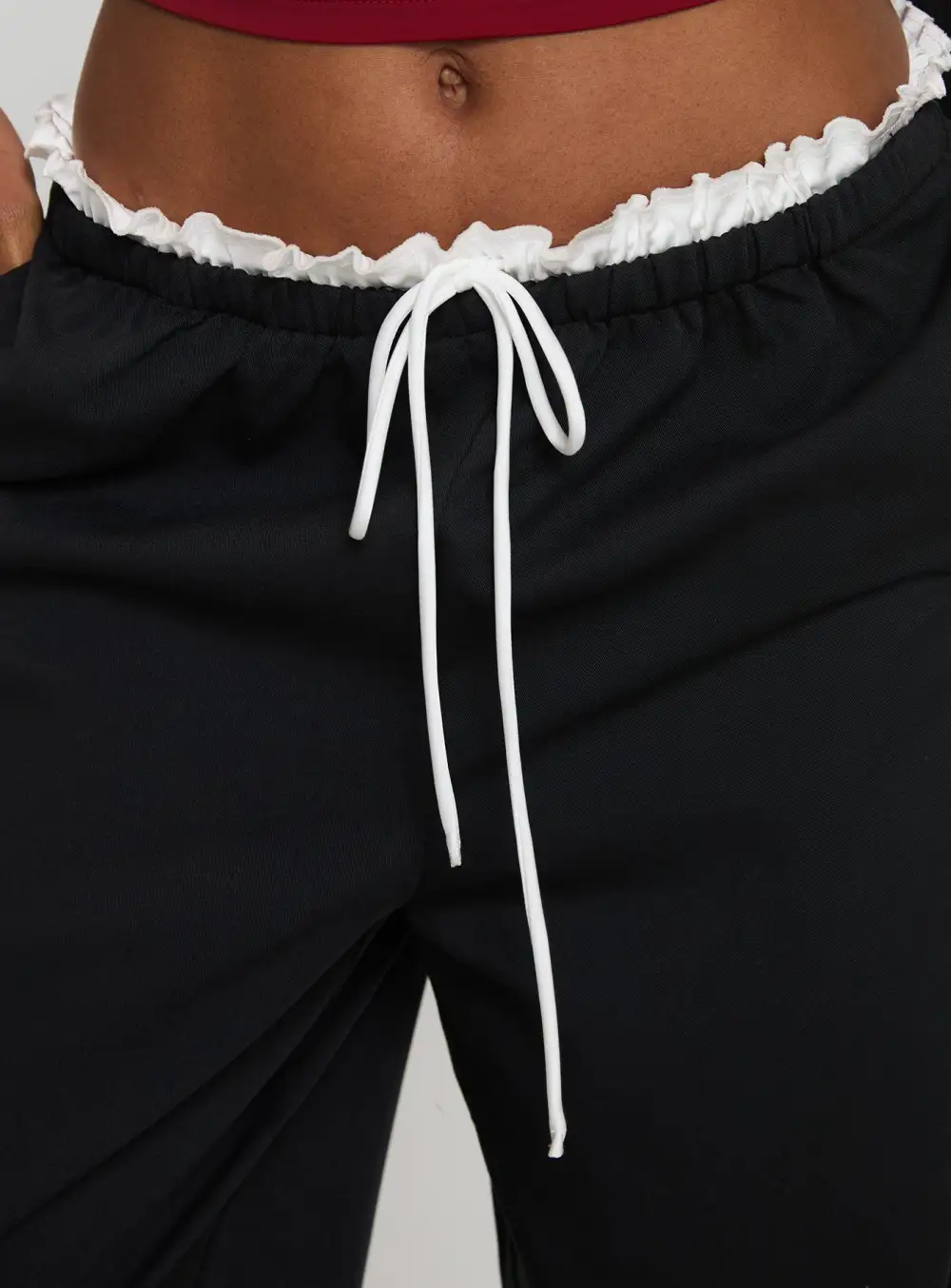 Pilly Wide Wide Leg Pants