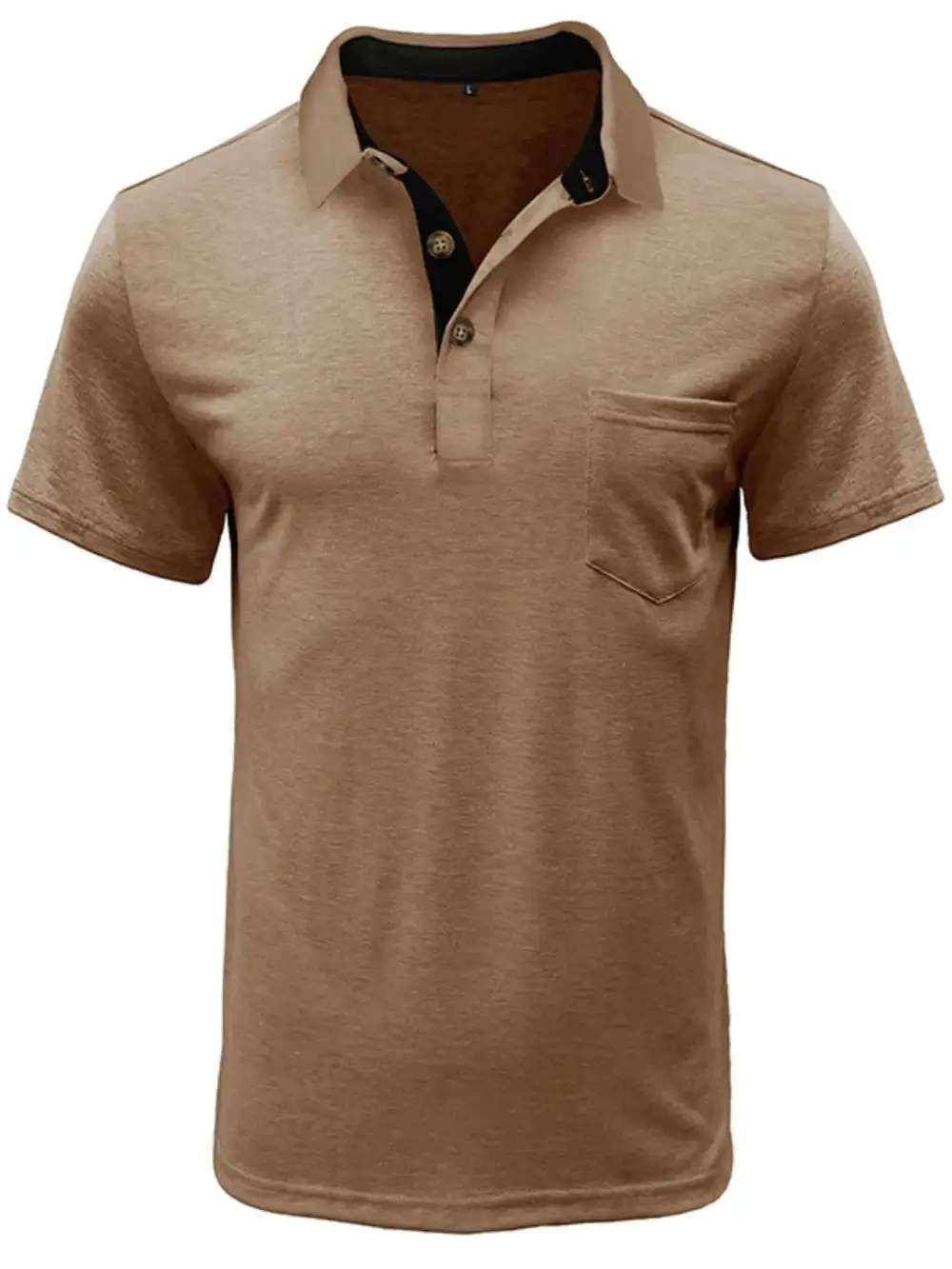 Everyday Pocket Detail Collared Polo Shirt