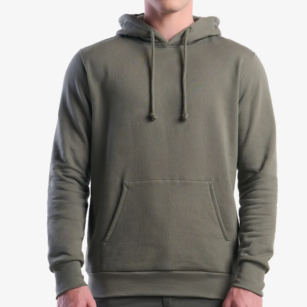 Relaxed Pullover Hooded Sweatshirt