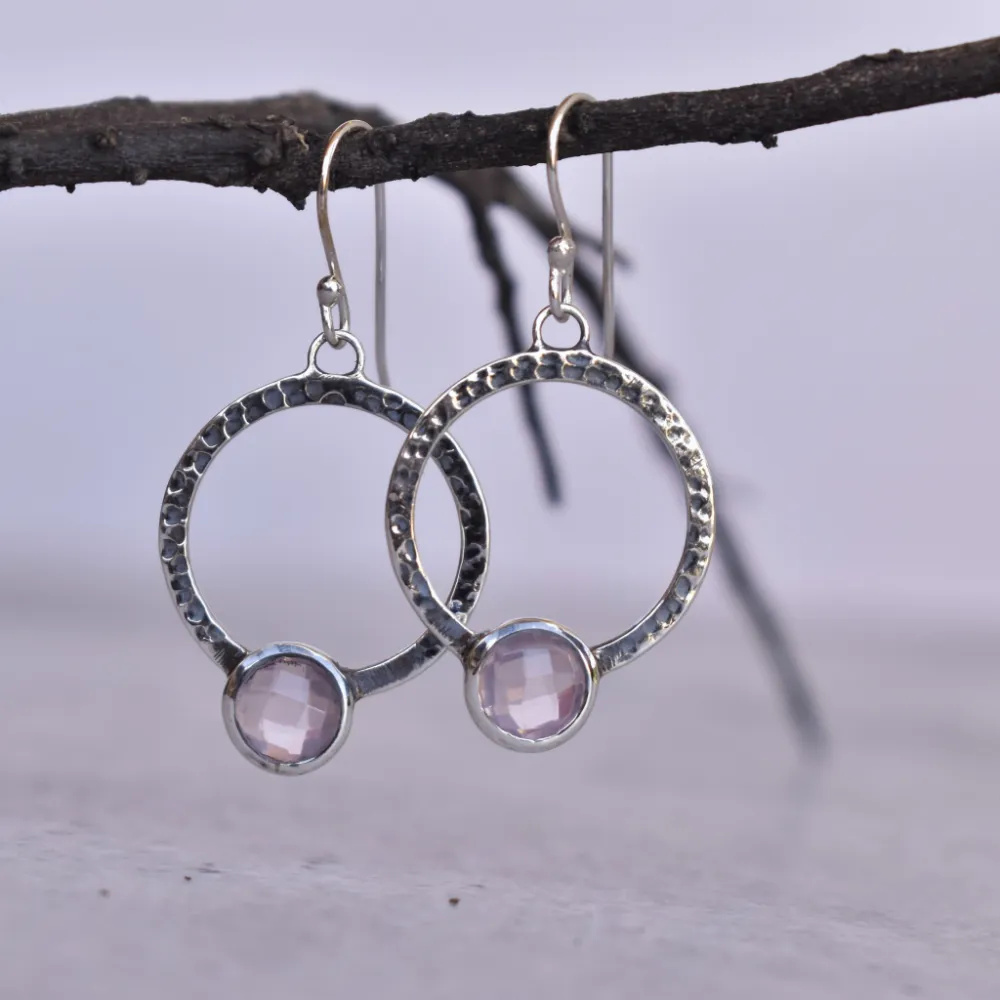 Boho Quartz Earrings