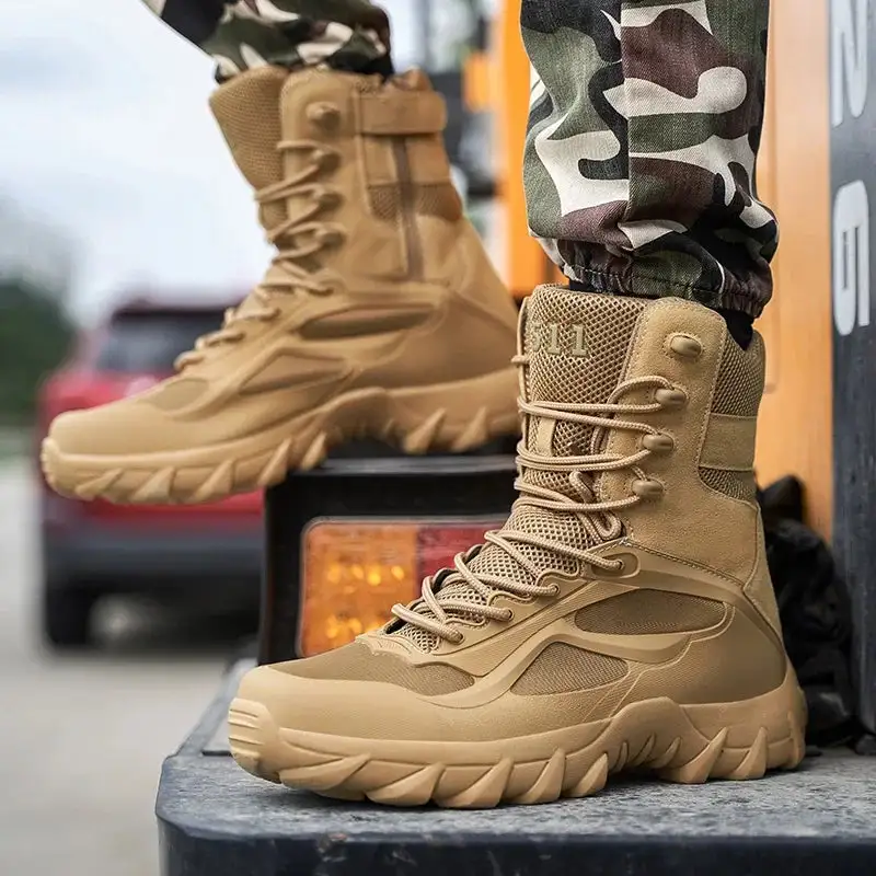 Men's Cushioned Work Utility Boots
