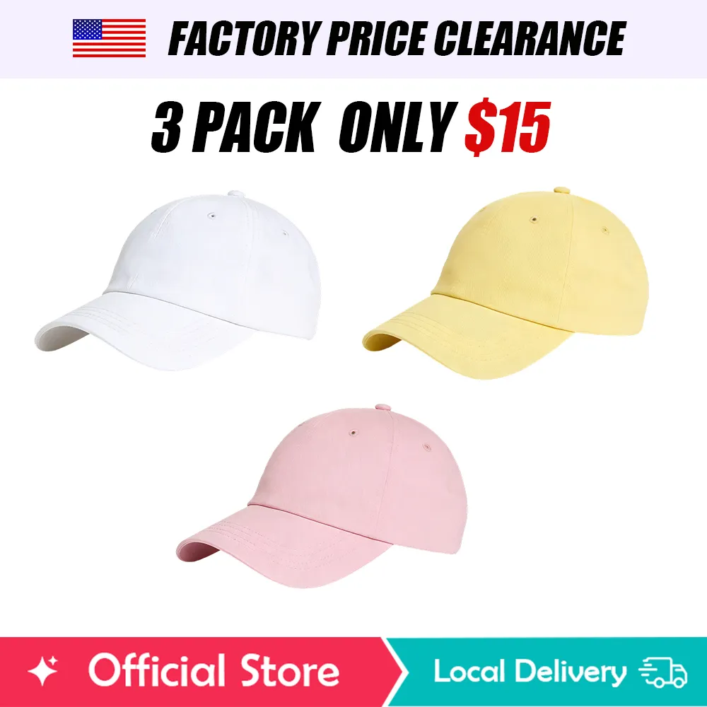 3 PACK Off-Duty Cap