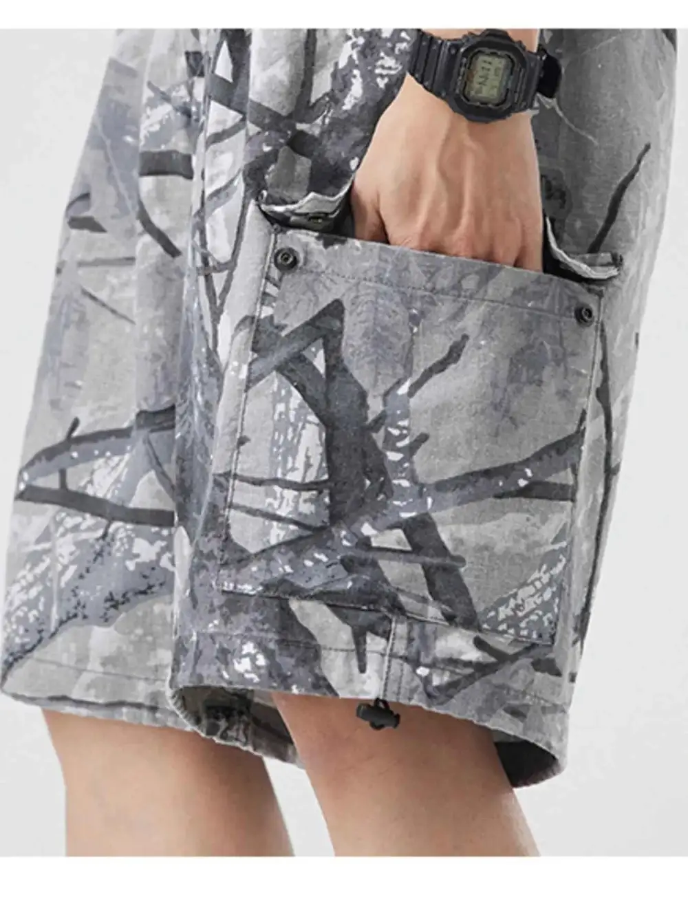 Camouflage Cargo Shorts