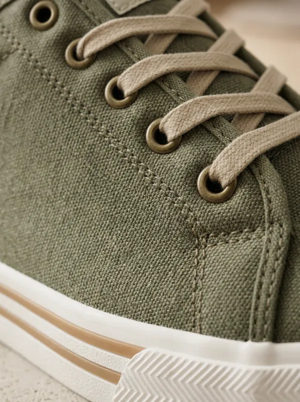 Casual Compass Graphic Tree Graphic Street Look Men's Canvas Shoes