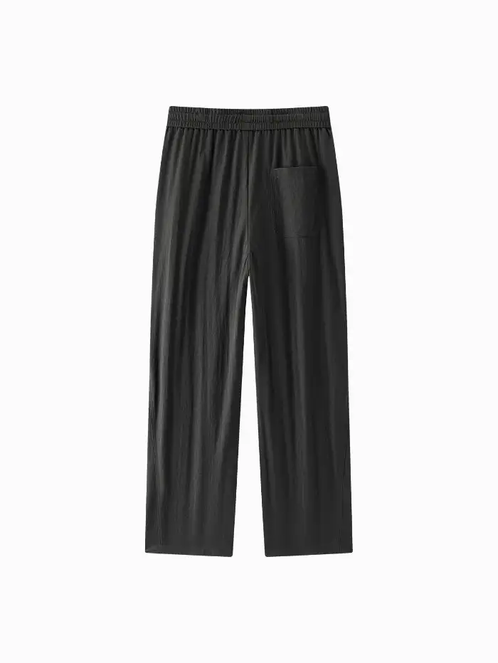 Men's Wide-leg Streamlined Denim Pants